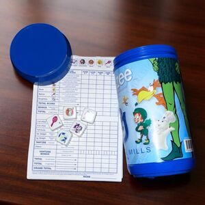 Hasbro Yahtzee General Mills Edition Trix Lucky Charms Green Giant